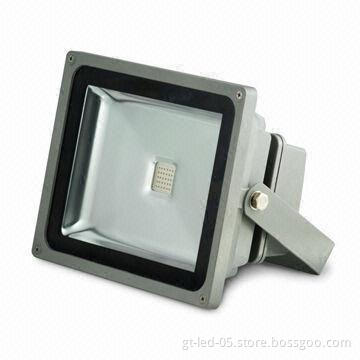 High-power LED Floodlight with SAA, C-Tick, CE and RoHS Marks and 10 to 160W Power
